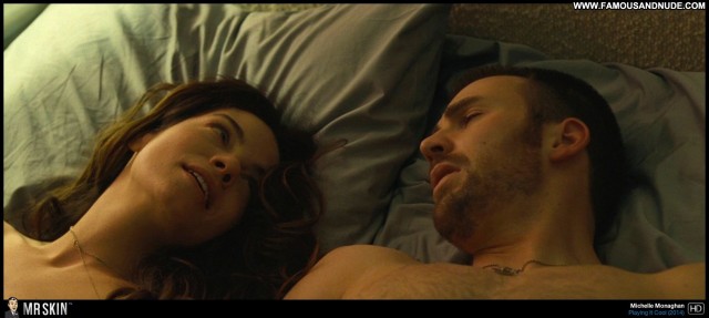 Michelle Monaghan Playing It Cool Stunning Brunette Cute Posing Hot