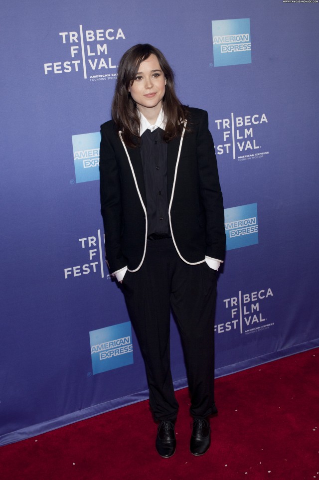 Ellen Page Tribeca Film Festival Stunning New York Cute Celebrity