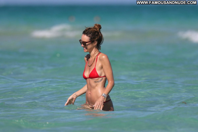 Catt Sadler The Beach  Beautiful Posing Hot Bikini Celebrity Babe
