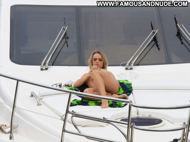 Indianara Carvalho No Source Yacht Topless Brazilian Beautiful