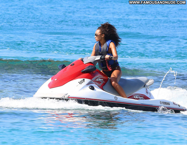 Leigh Anne Pinnock The Beach Posing Hot Celebrity Beautiful Beach Babe