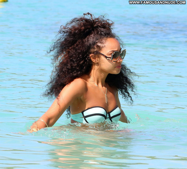 Leigh Anne Pinnock The Beach Celebrity Babe Posing Hot Beach Beautiful