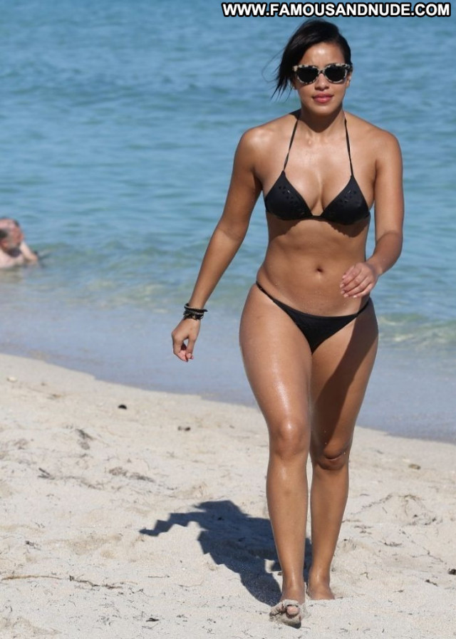 Julissa Bermudez Bikini Posing Hot Celebrity Beautiful Sexy Babe