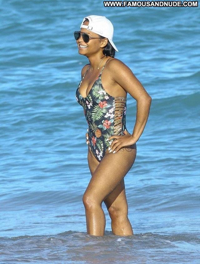 Christina Milian No Source Nice Swimsuit Paparazzi Singer Celebrity