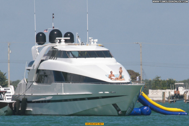 Joanna Krupa No Source Topless Yacht Beautiful Celebrity Babe Posing