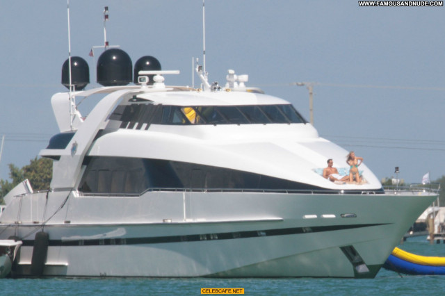 Joanna Krupa No Source Celebrity Toples Babe Beautiful Yacht Posing