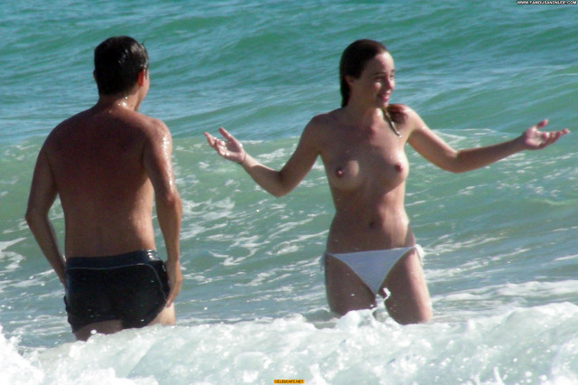 Alicia Bogo No Source Beach Babe Posing Hot Celebrity Topless Toples