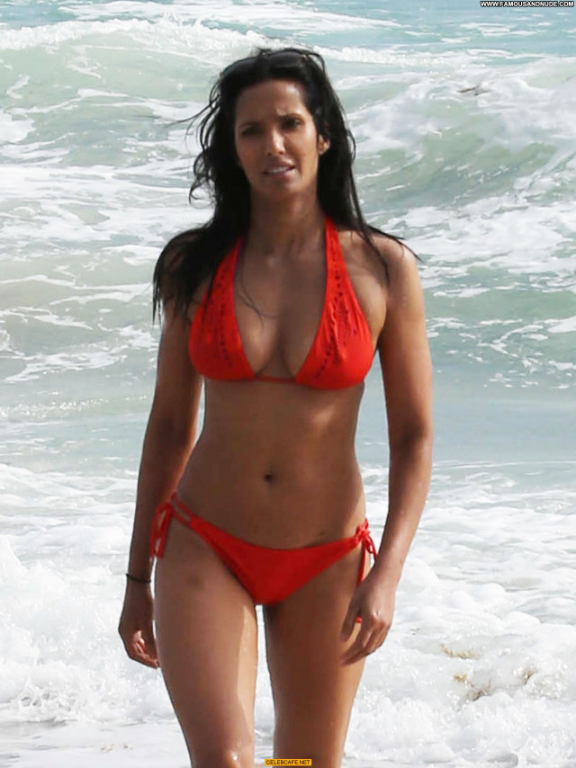 Padma Lakshmi No Source Bikini Beautiful Posing Hot Celebrity Babe