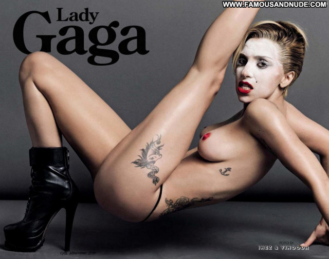 Lady Gaga Gq Italy Beautiful Babe Nude Nipples Italy Bar Breasts Gag