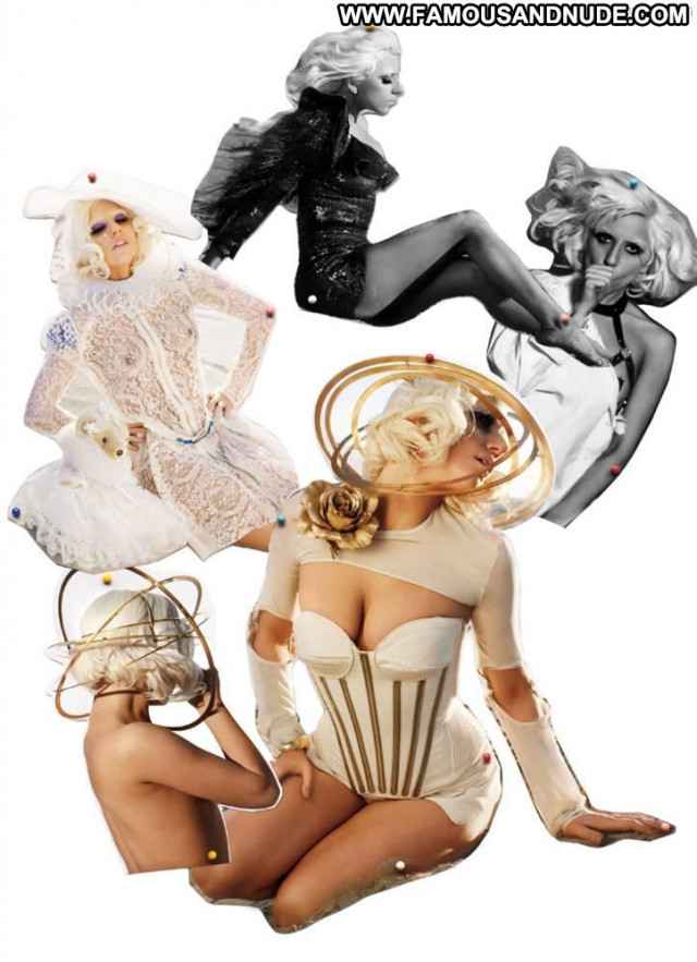 Lady Gaga V Magazine Magazine Bar Mean See Through Big Tits Posing
