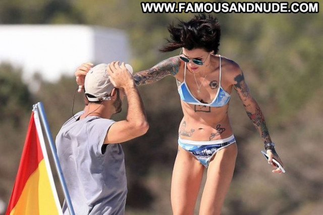 Ruby Rose No Source Posing Hot Bikini Paparazzi Ibiza Babe Beautiful