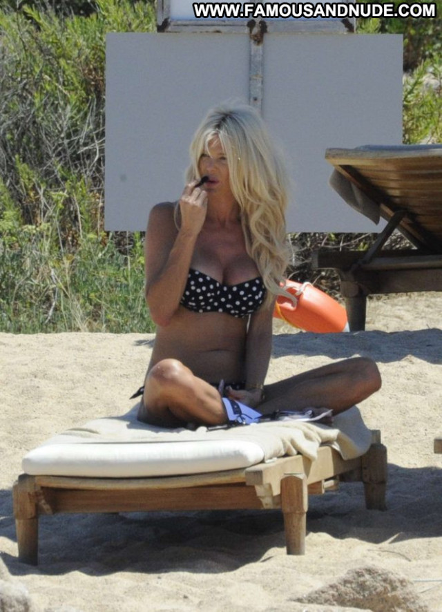 Victoria Silvstedt The Beach Bikini Babe Paparazzi Beach Beautiful