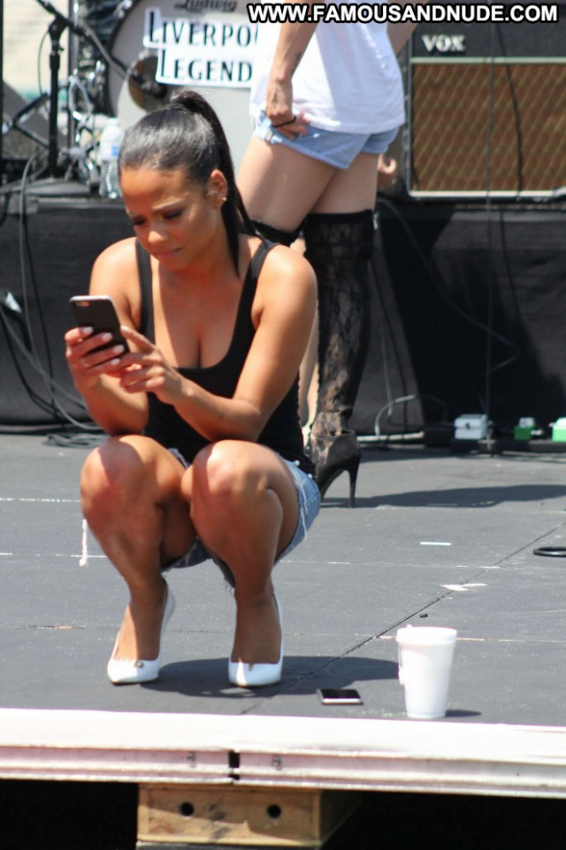 Christina Milian No Source Concert Posing Hot Celebrity Beautiful