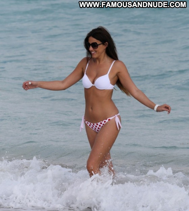 Claudia Romani Miami Beach Beautiful Celebrity Candid Posing Hot