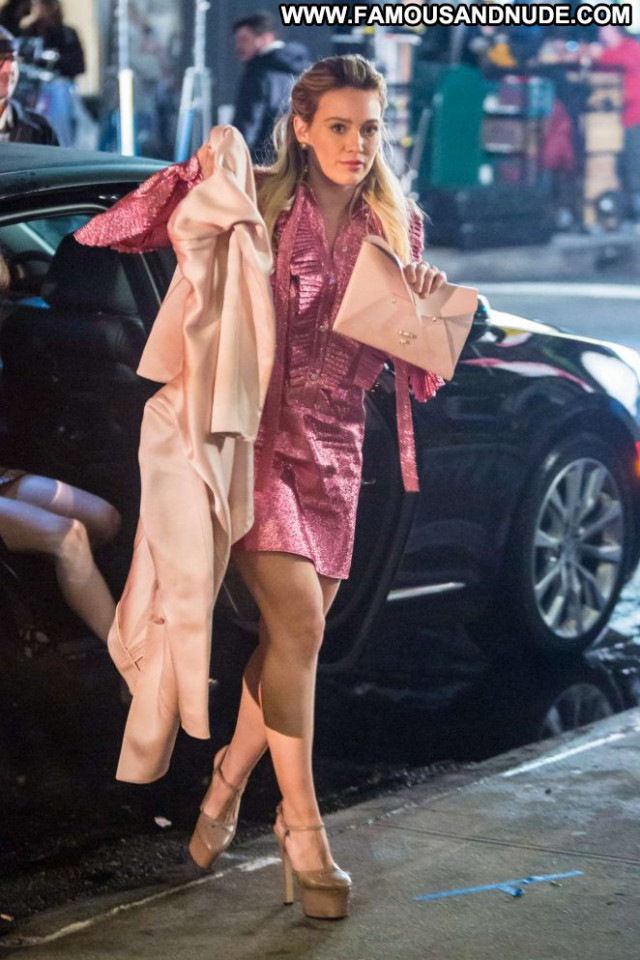 Hilary Duff New York Babe Beautiful Posing Hot New York Celebrity