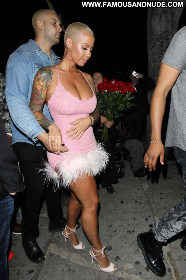 Pink West Hollywood Posing Hot Paparazzi Beautiful Hollywood West