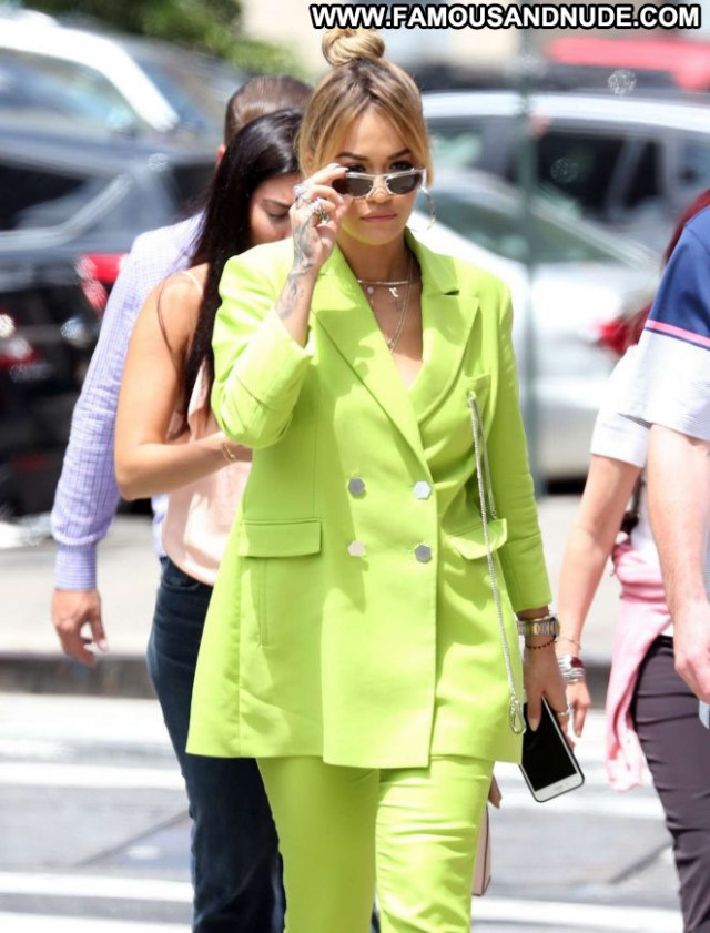 Rita Ora New York Posing Hot Beautiful Celebrity Paparazzi Babe New