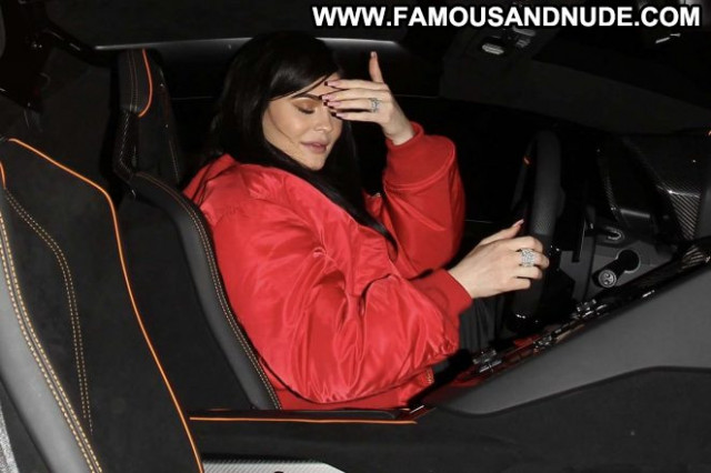 Kylie Jenner West Hollywood Posing Hot Babe Celebrity Hollywood West