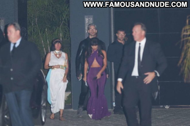 Kim Kardashian Halloween Party Halloween Party Paparazzi Los Angeles