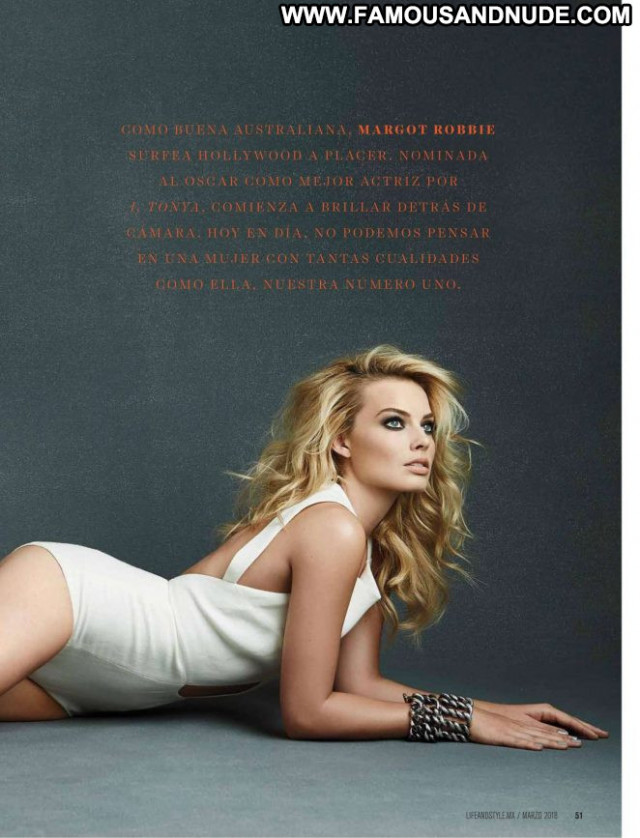 Margot Robbie Style Magazine Celebrity Posing Hot Beautiful Babe