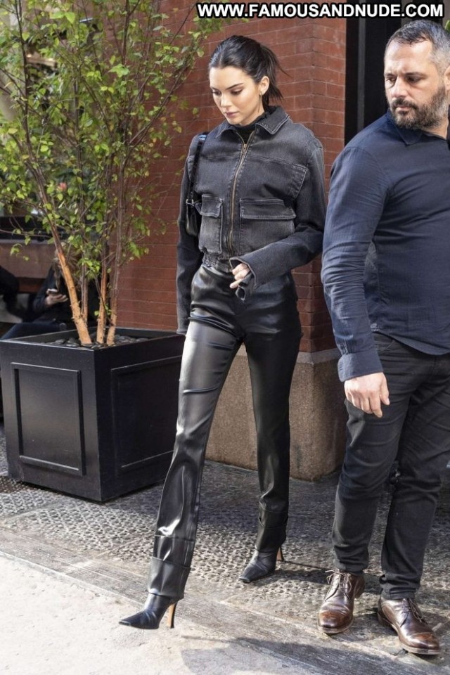 Kendall Jenner New York Paparazzi Celebrity Posing Hot Beautiful