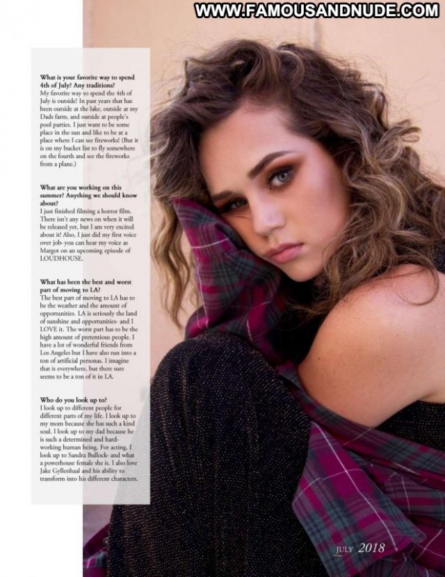 Brec Bassinger No Source Babe Magazine Paparazzi Posing Hot Celebrity