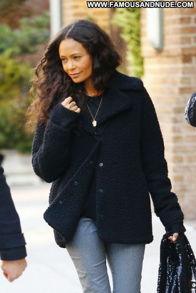 Thandie Newton New York New York Posing Hot Beautiful Paparazzi Babe