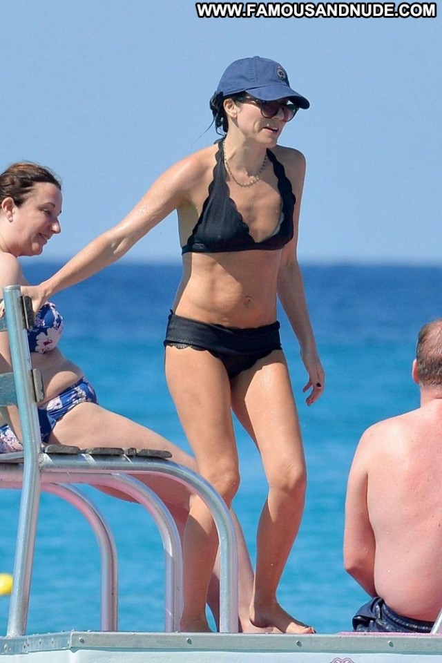 Andrea Corr The Beach Babe Barbados Bikini Beach Celebrity Paparazzi