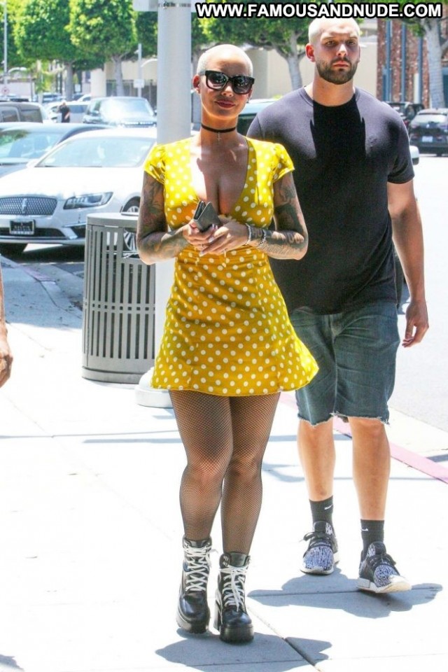 Rose Beverly Hills Posing Hot Celebrity Babe Paparazzi Beautiful