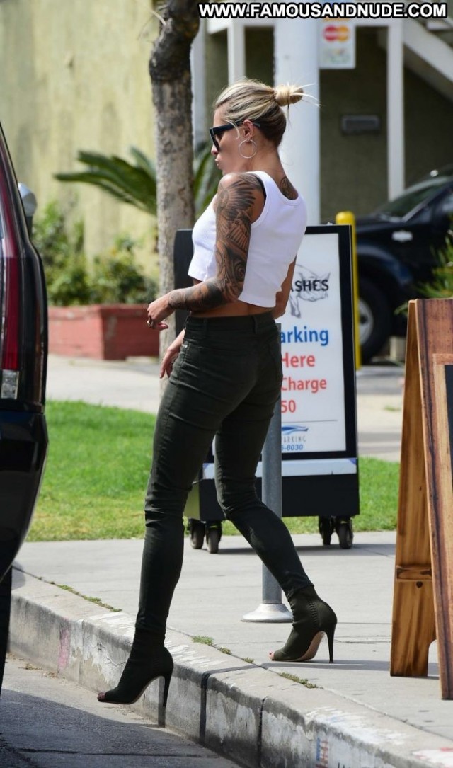 Sophia Thomalla Los Angeles  Posing Hot Jeans Babe Celebrity Los