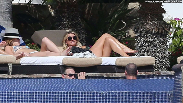 Jessica Simpson No Source Posing Hot Celebrity Babe Paparazzi Bikini