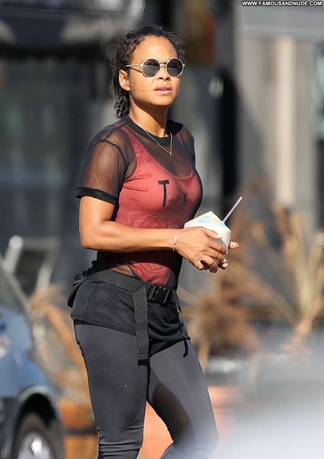 Christina Milian West Hollywood  Workout Babe Beautiful Posing Hot