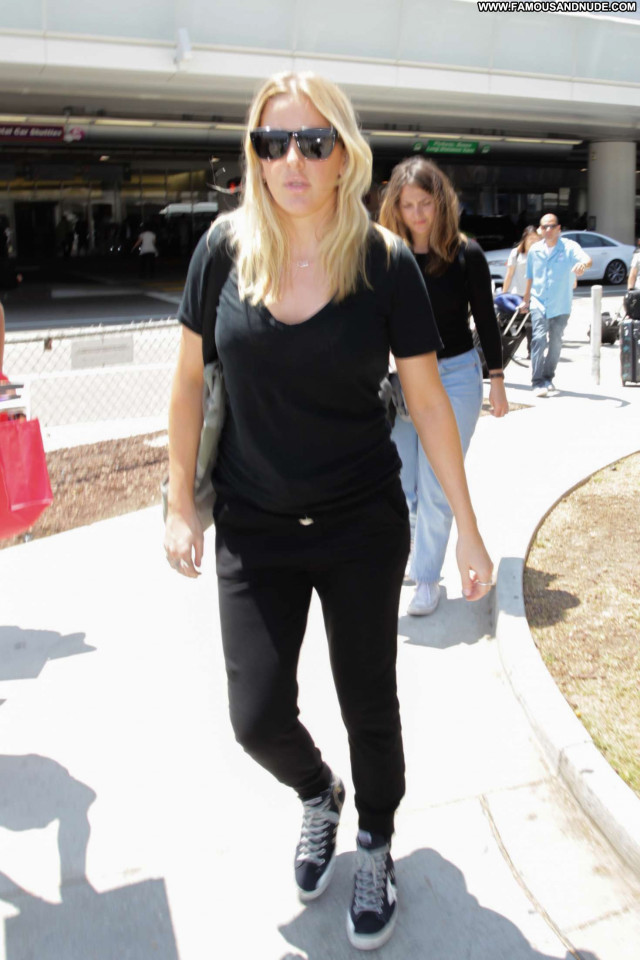 Ellie Goulding Lax Airport Beautiful Celebrity Lax Airport Babe