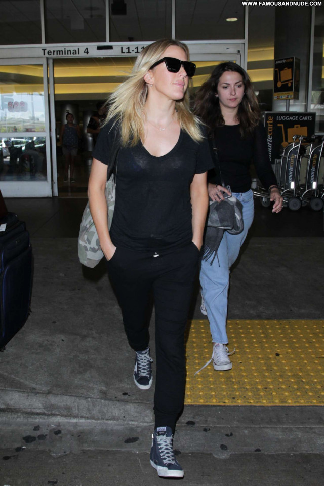 Ellie Goulding Lax Airport Babe Paparazzi Angel Celebrity Lax Airport