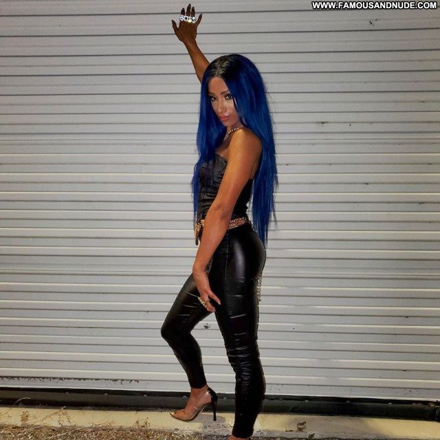 Sasha Banks No Source Posing Hot Sexy Celebrity Beautiful Babe