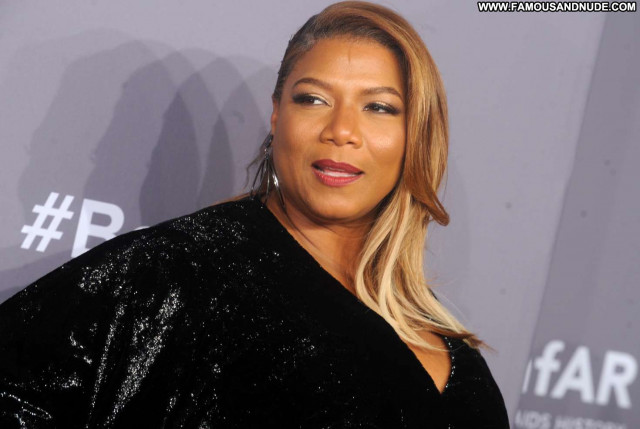 Queen Latifah New York  Paparazzi Babe Beautiful Posing Hot Celebrity