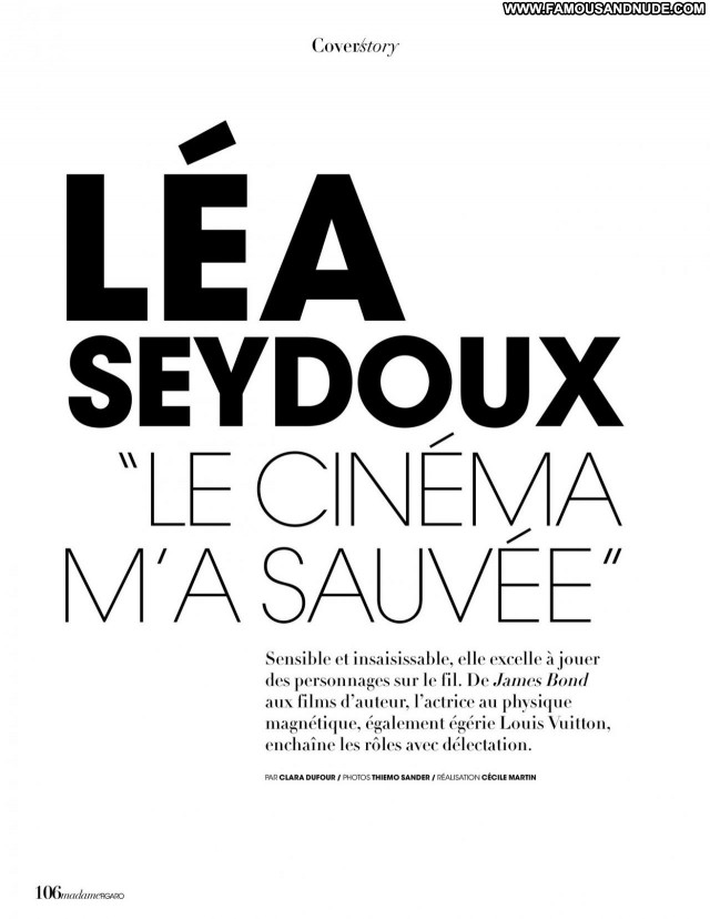 Lea Seydoux No Source Posing Hot Sexy Beautiful Babe Celebrity